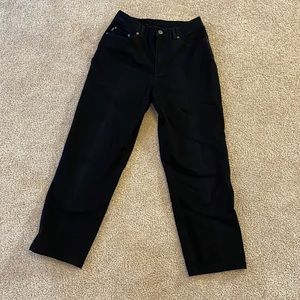 Vintage, Black, High Waisted, mom, Ralph Lauren Jeans, Size 8